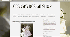 Desktop Screenshot of jessicasdesignshop.blogspot.com