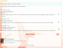 Tablet Screenshot of maybeshesthatgirl.blogspot.com
