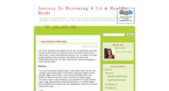 Desktop Screenshot of becomingafitbride.blogspot.com