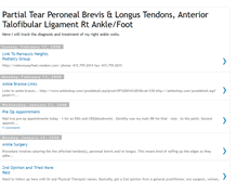 Tablet Screenshot of my-peroneal-brevis-tear.blogspot.com