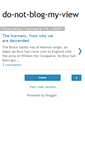 Mobile Screenshot of do-not-blog-my-view.blogspot.com