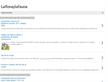 Tablet Screenshot of lafloraylafauna-giovanny.blogspot.com