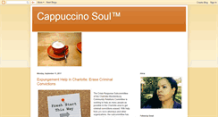 Desktop Screenshot of cappuccinosoul.blogspot.com