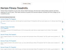 Tablet Screenshot of horizonfitnesstreadmills.blogspot.com