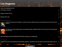 Tablet Screenshot of losdragonesdelaerapasada.blogspot.com