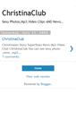 Mobile Screenshot of christinaclub.blogspot.com