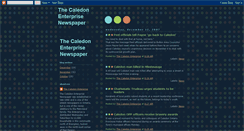 Desktop Screenshot of caledonenterprise.blogspot.com