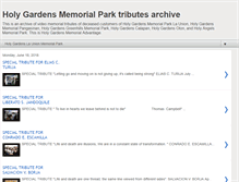 Tablet Screenshot of holygardenstribute.blogspot.com