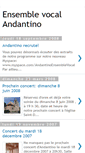 Mobile Screenshot of ensemblevocalandantino.blogspot.com
