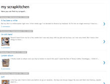 Tablet Screenshot of myscrapkitchen.blogspot.com