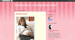 Desktop Screenshot of embarazosatempranaedadvaleycaro.blogspot.com