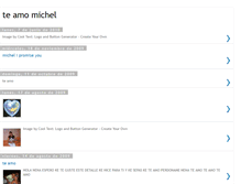 Tablet Screenshot of micheliloveyou.blogspot.com