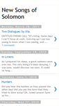 Mobile Screenshot of newsongsofsolomon.blogspot.com
