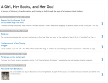 Tablet Screenshot of girlbooksgod.blogspot.com