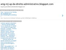 Tablet Screenshot of amg-mj-ap-da-direito-administrativo.blogspot.com