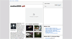 Desktop Screenshot of median2008spot.blogspot.com