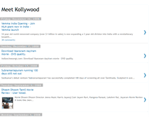 Tablet Screenshot of meetkollywood.blogspot.com