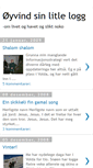 Mobile Screenshot of oyvindfs.blogspot.com
