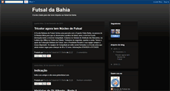 Desktop Screenshot of escolabahianadefutsal.blogspot.com