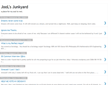 Tablet Screenshot of joolsjunkyard.blogspot.com