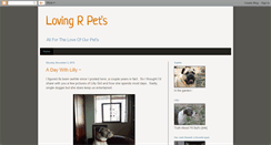 Desktop Screenshot of lovingrpets.blogspot.com