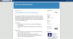 Desktop Screenshot of morrisonmedical.blogspot.com