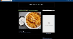 Desktop Screenshot of indian-foodworld.blogspot.com