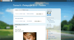 Desktop Screenshot of pedh2010.blogspot.com