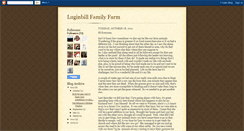 Desktop Screenshot of luginbillfamilyfarm.blogspot.com