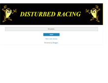 Tablet Screenshot of disturbedracing.blogspot.com