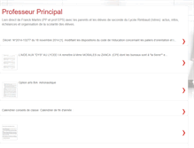 Tablet Screenshot of professeurprincipal.blogspot.com