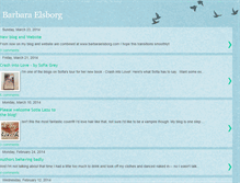 Tablet Screenshot of barbaraelsborg.blogspot.com