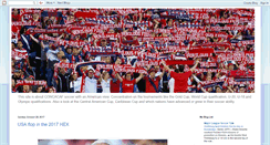 Desktop Screenshot of concacaf-futball.blogspot.com
