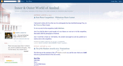 Desktop Screenshot of anshulpage.blogspot.com