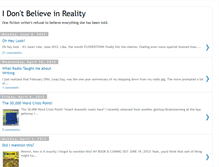 Tablet Screenshot of idontbelieveinreality.blogspot.com