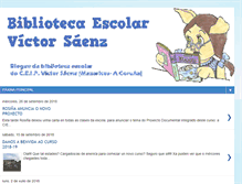 Tablet Screenshot of bibliovictorsaenz.blogspot.com