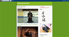 Desktop Screenshot of iaido-syu-do-kan.blogspot.com