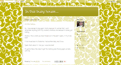 Desktop Screenshot of inthisbusyhouse.blogspot.com