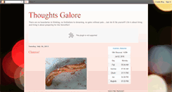 Desktop Screenshot of jujusthoughtsgalore.blogspot.com