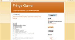 Desktop Screenshot of fringegamer.blogspot.com