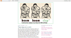 Desktop Screenshot of boomboomclap.blogspot.com