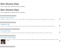 Tablet Screenshot of dreamydez.blogspot.com