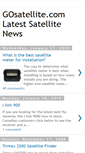 Mobile Screenshot of gosatellite.blogspot.com
