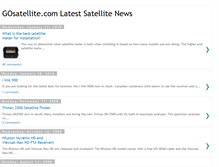 Tablet Screenshot of gosatellite.blogspot.com