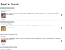 Tablet Screenshot of deryaca.blogspot.com