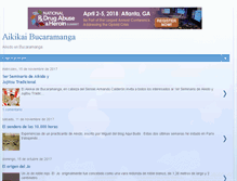 Tablet Screenshot of aikikaibucaramanga.blogspot.com