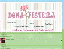 Tablet Screenshot of donafesteira.blogspot.com