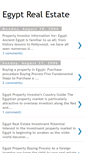 Mobile Screenshot of egyptpropertyinvestment.blogspot.com