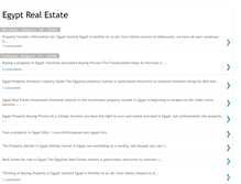 Tablet Screenshot of egyptpropertyinvestment.blogspot.com