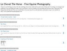 Tablet Screenshot of lechevalthehorse.blogspot.com